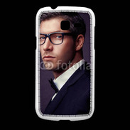 Coque Samsung Galaxy Fresh Homme charmant en costume et lunettes