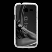 Coque Samsung Galaxy Fresh Jambe sexy en noir et blanc 10