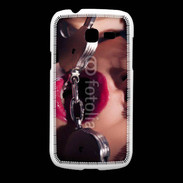 Coque Samsung Galaxy Fresh Dominatrice sexy avec menottes 