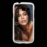 Coque Samsung Galaxy Fresh Portait de brune charmante 5