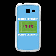 Coque Samsung Galaxy Fresh Bonus Offensif-Défensif Bleu