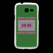 Coque Samsung Galaxy Fresh Bonus Offensif-Défensif Vert