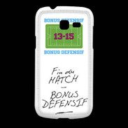 Coque Samsung Galaxy Fresh Fin de match Bonus offensif-défensif Blanc