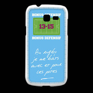 Coque Samsung Galaxy Fresh Les potes Bonus offensif-défensif Bleu