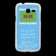 Coque Samsung Galaxy Fresh Obtenir le Bonus offensif-défensif Bleu