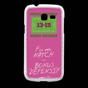 Coque Samsung Galaxy Fresh Fin de match Bonus offensif-défensif Rose