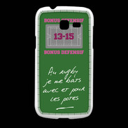 Coque Samsung Galaxy Fresh Les potes Bonus offensif-défensif Vert