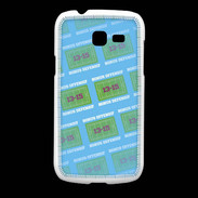 Coque Samsung Galaxy Fresh Dégradé Bonus Offensif-défensif Bleu