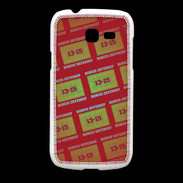 Coque Samsung Galaxy Fresh Dégradé Bonus Offensif-défensif Rouge