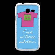 Coque Samsung Galaxy Fresh Médecin Bonus offensif-défensif Bleu