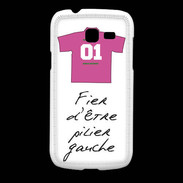 Coque Samsung Galaxy Fresh Pilier gauche Bonus offensif-défensif Blanc