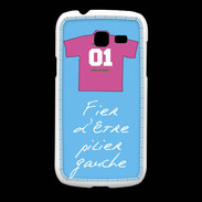 Coque Samsung Galaxy Fresh Pilier gauche Bonus offensif-défensif Bleu