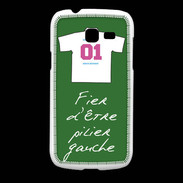 Coque Samsung Galaxy Fresh Pilier gauche Bonus offensif-défensif Vert