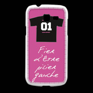 Coque Samsung Galaxy Fresh Pilier gauche Bonus offensif-défensif Rose 2