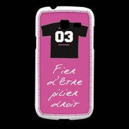 Coque Samsung Galaxy Fresh Pilier droit Bonus offensif-défensif Rose 2
