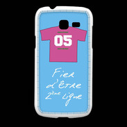 Coque Samsung Galaxy Fresh Deuxième ligne D Bonus offensif Bleu