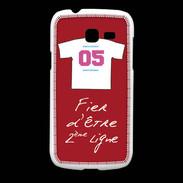 Coque Samsung Galaxy Fresh Deuxième ligne D Bonus offensif Rouge
