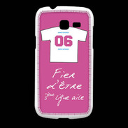 Coque Samsung Galaxy Fresh Troisième ligne G Bonus offensif-défensif Rose