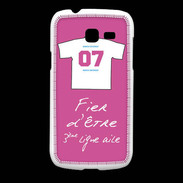 Coque Samsung Galaxy Fresh Troisième ligne D Bonus offensif-défensif Rose