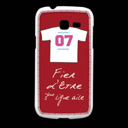 Coque Samsung Galaxy Fresh Troisième ligne D Bonus offensif-défensif Rouge