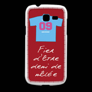 Coque Samsung Galaxy Fresh Demi de mêlée Bonus offensif-défensif Rouge 2
