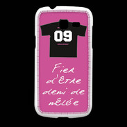 Coque Samsung Galaxy Fresh Demi de mêlée Bonus offensif-défensif Rose 2