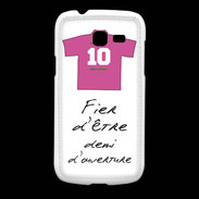 Coque Samsung Galaxy Fresh Demi d'ouverture Bonus offensif-défensif Blanc