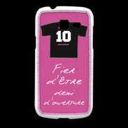 Coque Samsung Galaxy Fresh Demi d'ouverture Bonus offensif-défensif Rose 2
