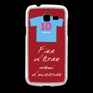 Coque Samsung Galaxy Fresh Demi d'ouverture Bonus offensif-défensif Rouge 2