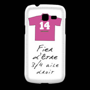 Coque Samsung Galaxy Fresh 3/4 aile droit Bonus offensif-défensif Blanc