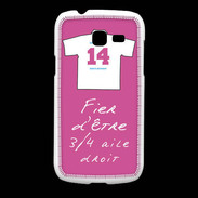 Coque Samsung Galaxy Fresh 3/4 aile droit Bonus offensif-défensif Rose