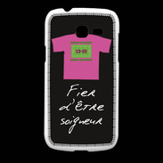 Coque Samsung Galaxy Fresh Soigneur Bonus offensif-défensif Noir