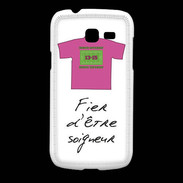 Coque Samsung Galaxy Fresh Soigneur Bonus offensif-défensif Blanc