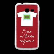 Coque Samsung Galaxy Fresh Soigneur Bonus offensif-défensif Rouge