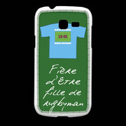 Coque Samsung Galaxy Fresh Fille de rugbyman Bonus offensif-défensif Vert 2