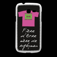 Coque Samsung Galaxy Fresh Mère de rugbyman Bonus offensif-défensif Noir 