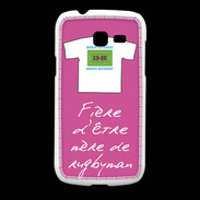 Coque Samsung Galaxy Fresh Mère de rugbyman Bonus offensif-défensif Rose
