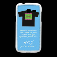 Coque Samsung Galaxy Fresh Moi je l'ai élevé Bonus offensif-défensif Bleu 2