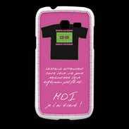 Coque Samsung Galaxy Fresh Moi je l'ai élevé Bonus offensif-défensif Rose 2