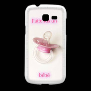 Coque Samsung Galaxy Fresh J'attend un bébé PR
