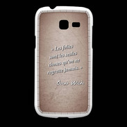 Coque Samsung Galaxy Fresh Les Folies Rouge Citation Oscar Wilde