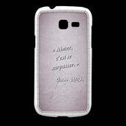 Coque Samsung Galaxy Fresh Aimer Rose Citation Oscar Wilde