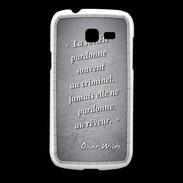 Coque Samsung Galaxy Fresh Société rêveur Noir Citation Oscar Wilde
