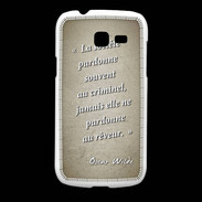 Coque Samsung Galaxy Fresh Société rêveur Sepia Citation Oscar Wilde