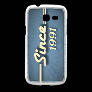 Coque Samsung Galaxy Fresh Since 1991 Bleu