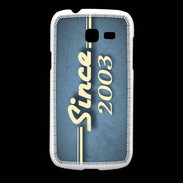 Coque Samsung Galaxy Fresh Since 2003 Bleu