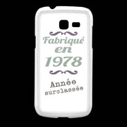 Coque Samsung Galaxy Fresh Fabriqué en 1978 ZG