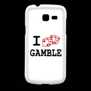 Coque Samsung Galaxy Fresh I love Gamble