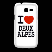 Coque Samsung Galaxy Fresh I love Deux Alpes