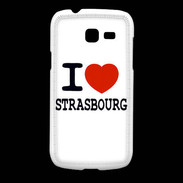 Coque Samsung Galaxy Fresh I love Strasbourg